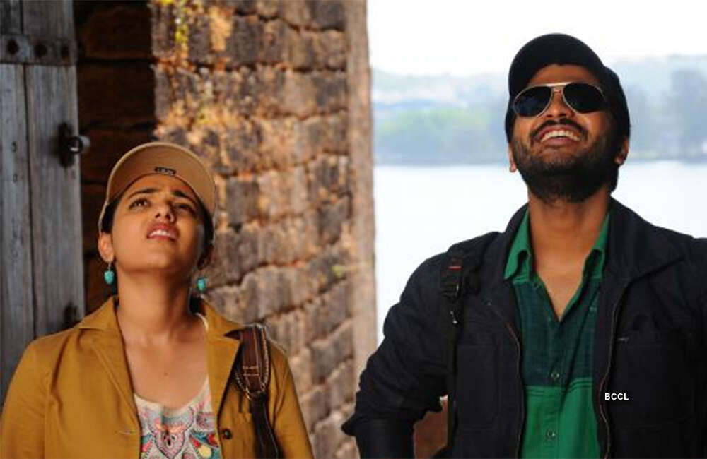A still from Rajadhi Raja