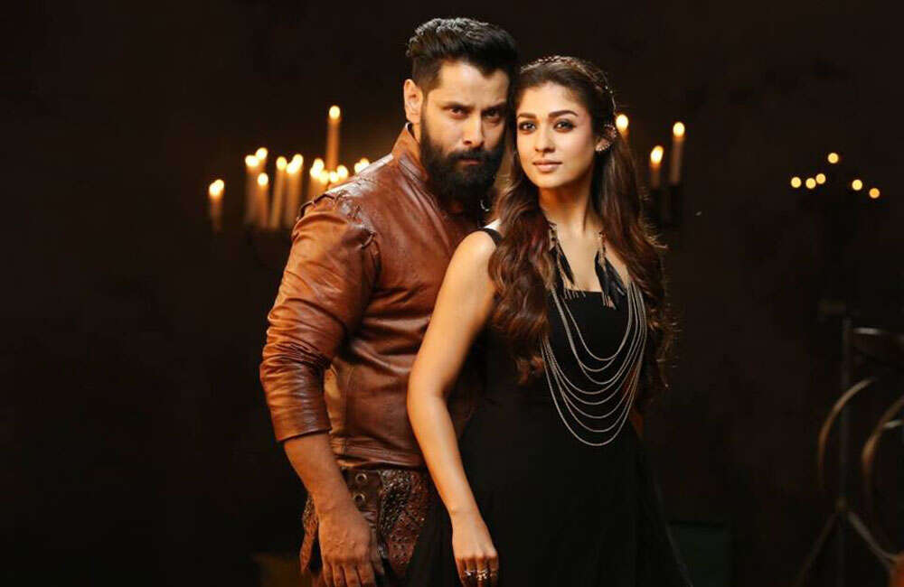 A still from Iru Mugan