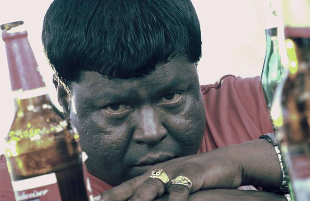 A still from Aavu Puli Madhyalo Prabhas Pelli