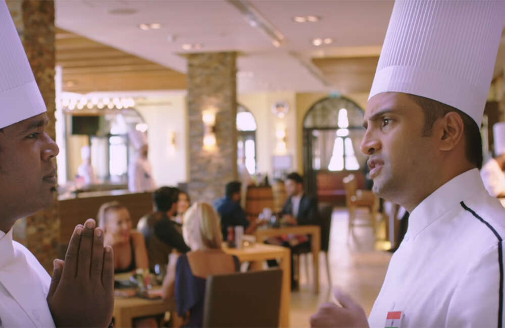 A still from Server Sundaram
