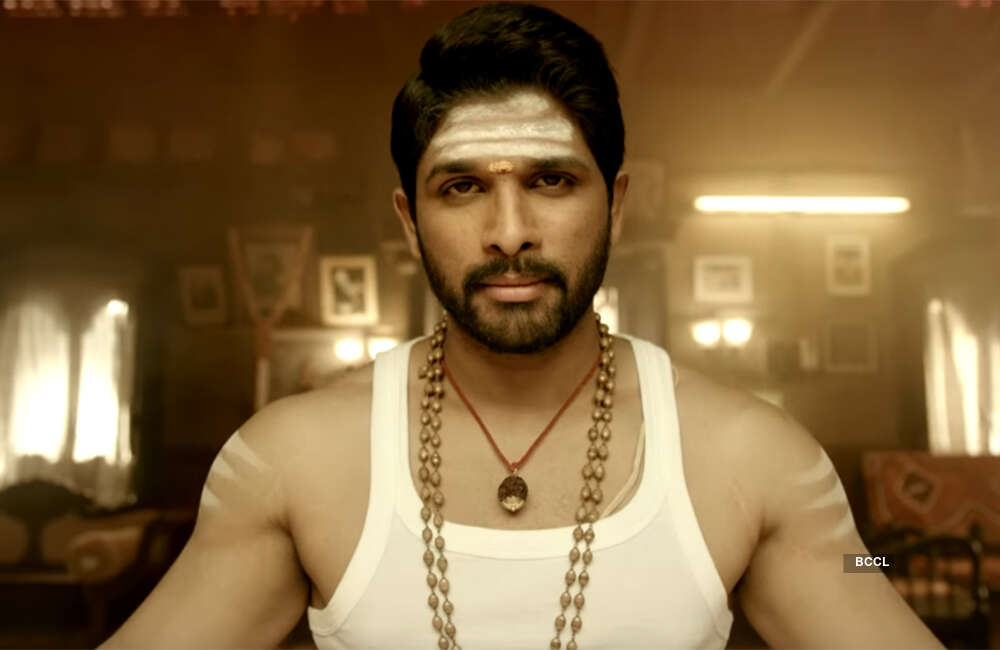 A still from DJ Duvvada Jagannadham
