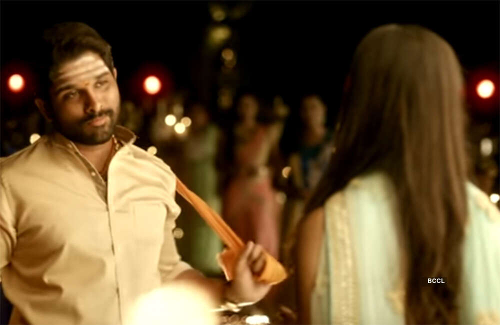 A still from DJ Duvvada Jagannadham