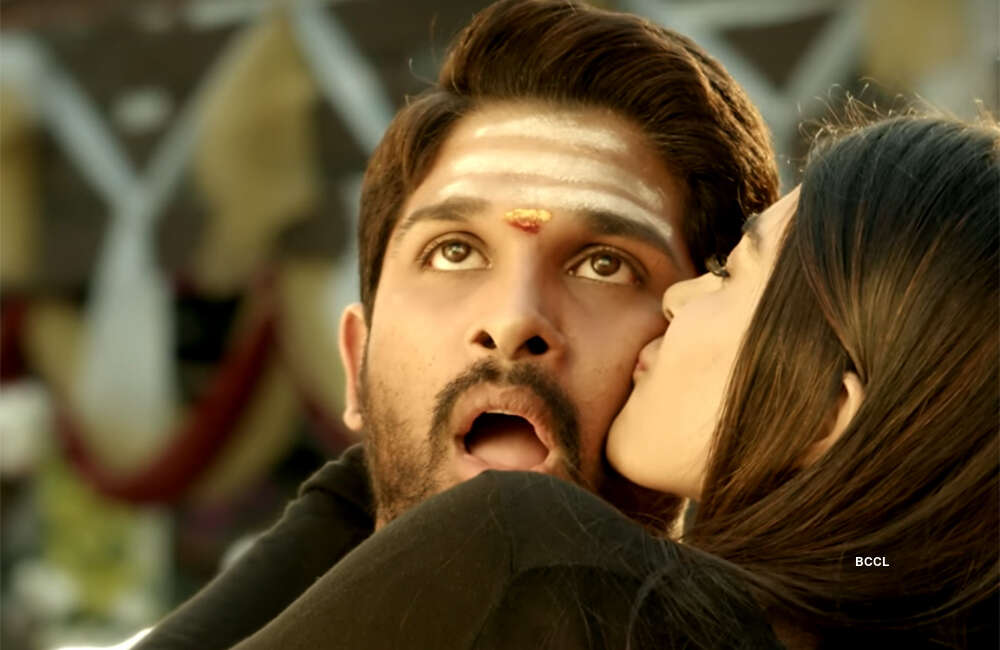 A still from DJ Duvvada Jagannadham