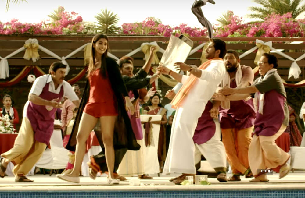 A still from DJ Duvvada Jagannadham