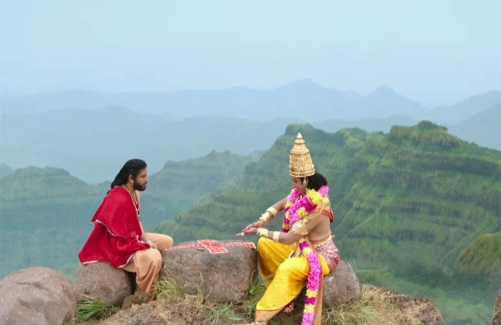 A still from Om Namo Venkatesaya