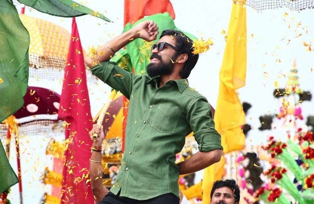 A still from Dharma Yogi