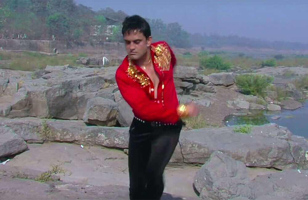 A still from Amir Salman Shahrukh