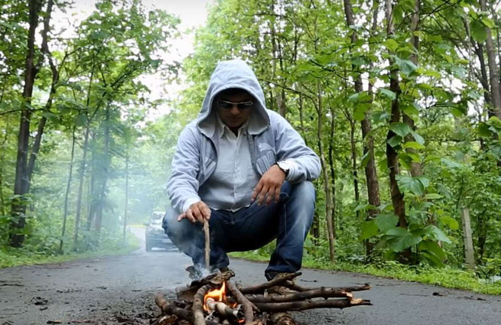 A still from Double Dealer