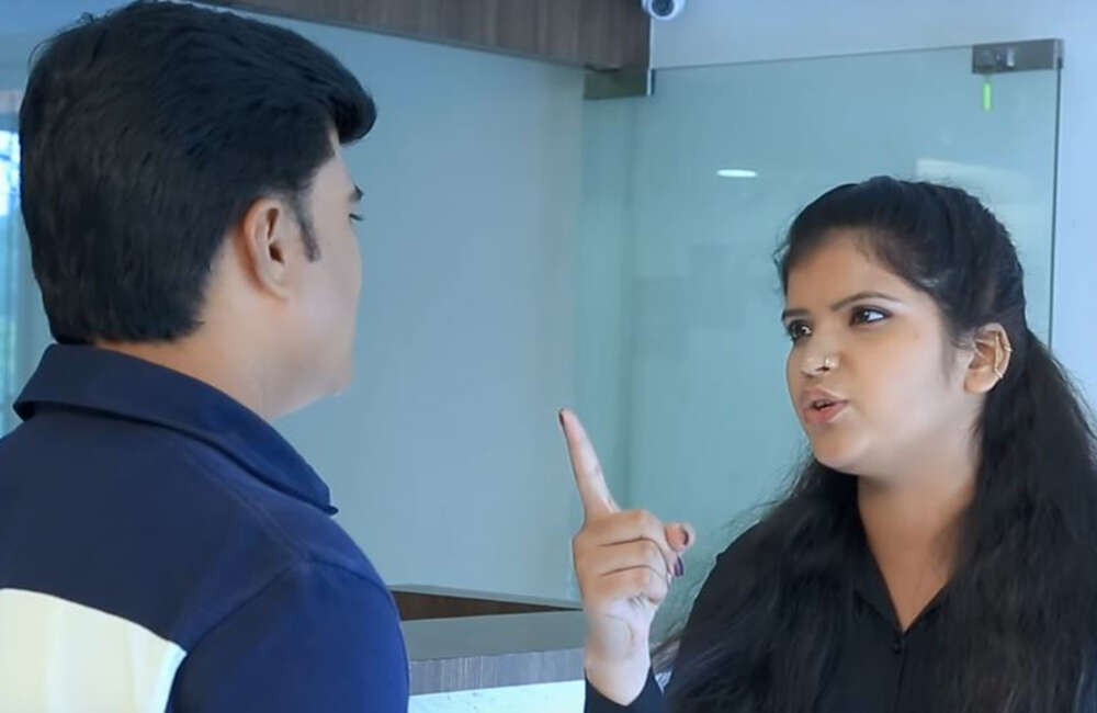 A still from Double Dealer
