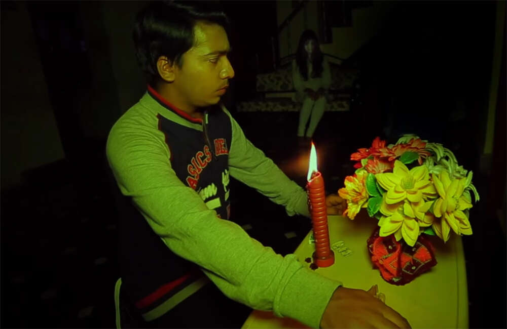 A still from Horror Love Story
