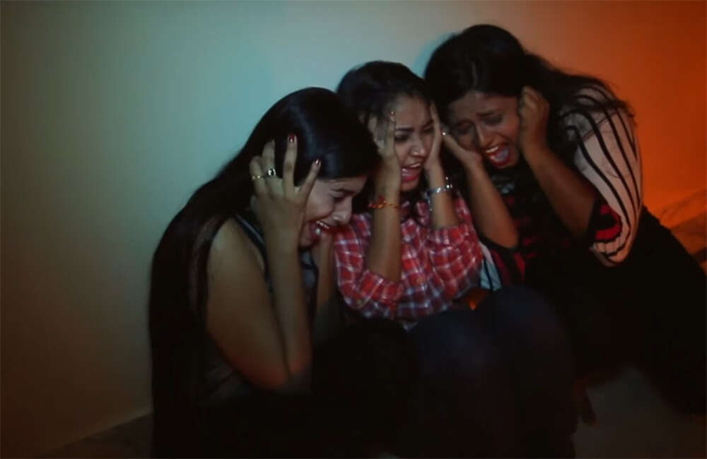 A still from Horror Love Story