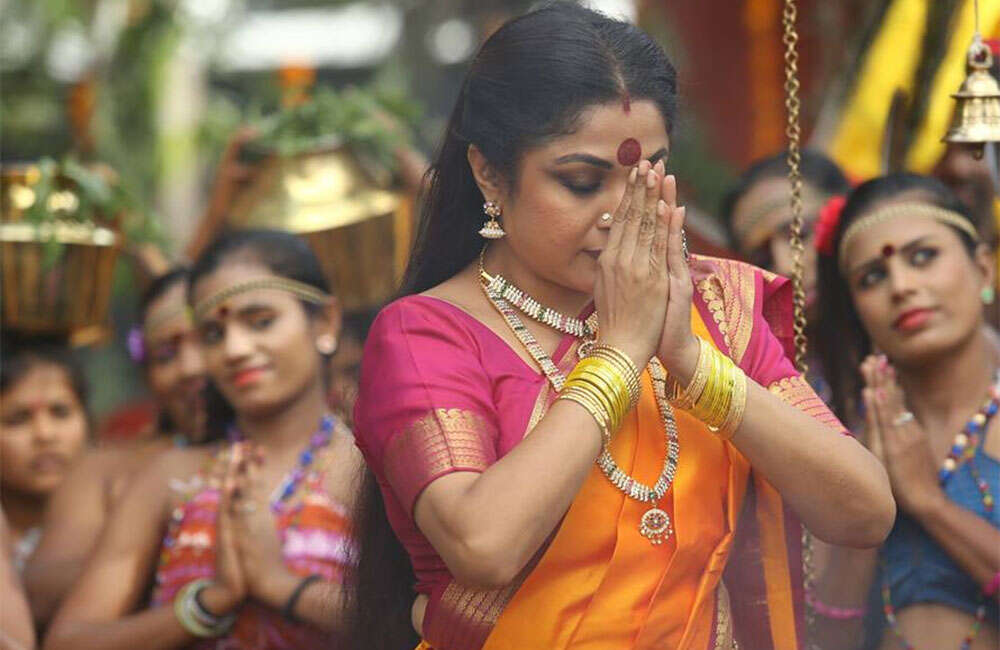 A still from Shenbaga Kottai