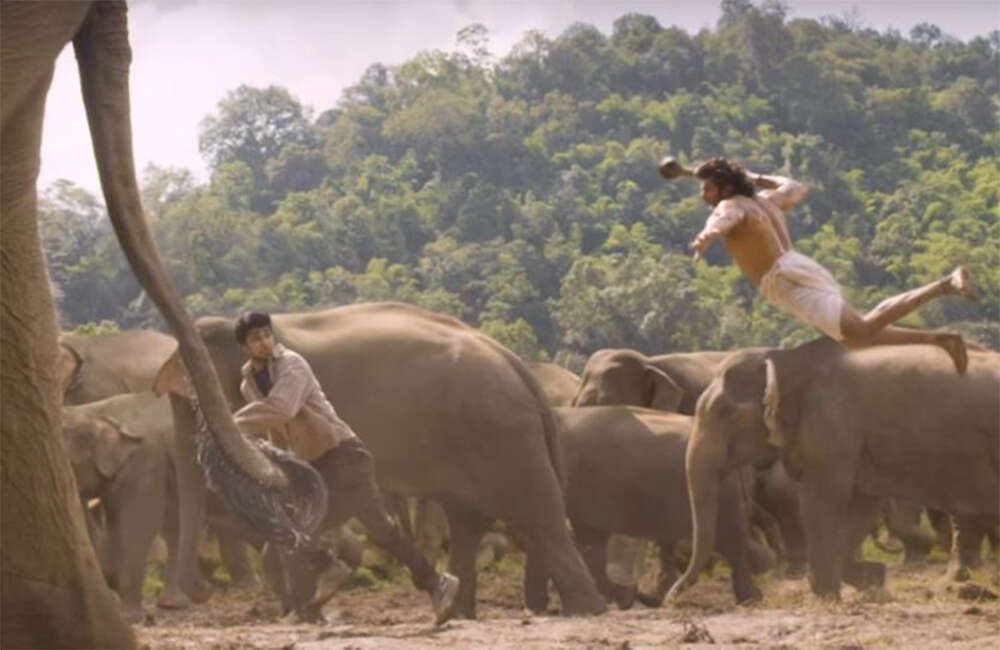 A still from Kadamban: Taqatwar