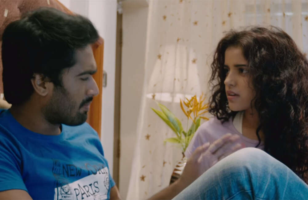 A still from Lover Tho Pettukovaddu