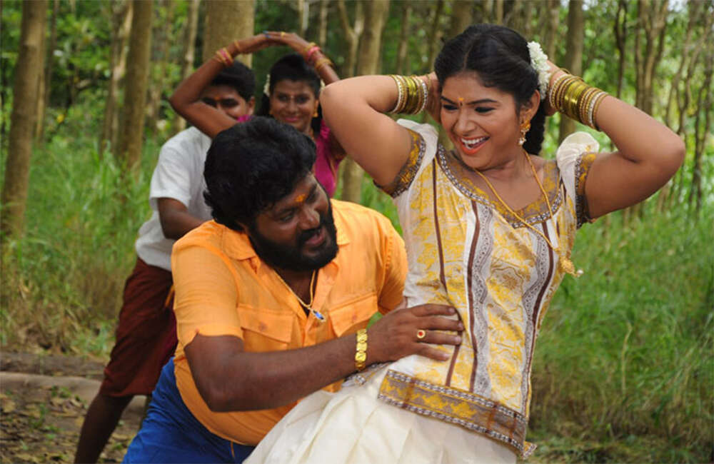 A still from Virudhachalam