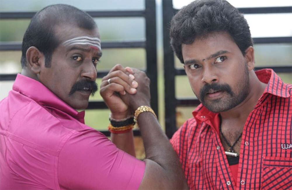 A still from Neethan Raja