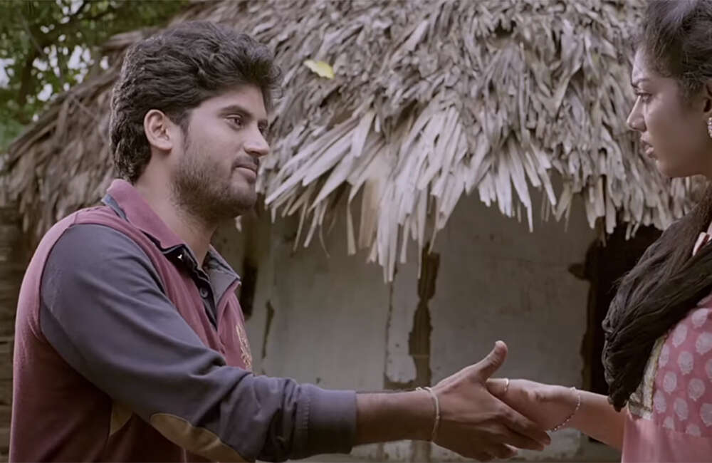 A still from Tholi Parichayam