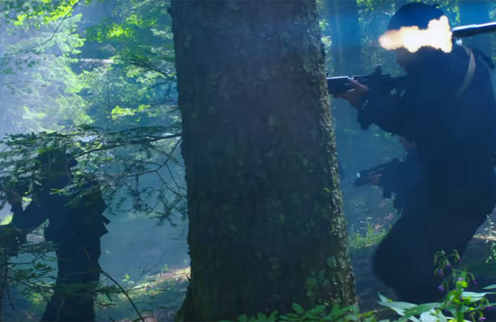 A still from Vivekam