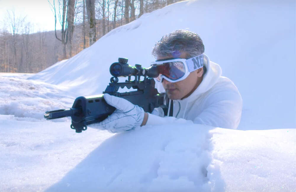 A still from Vivekam