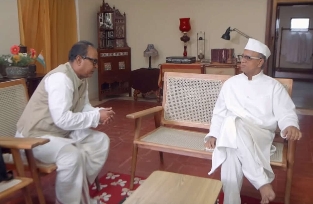 A still from Eknathji - One Life One Mission