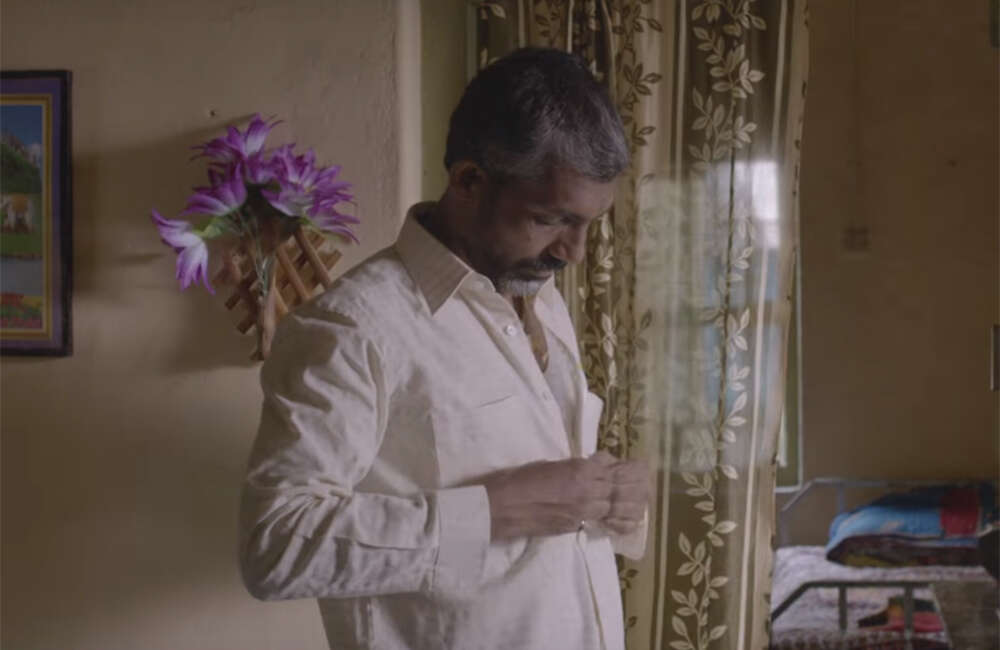 A still from The Silence