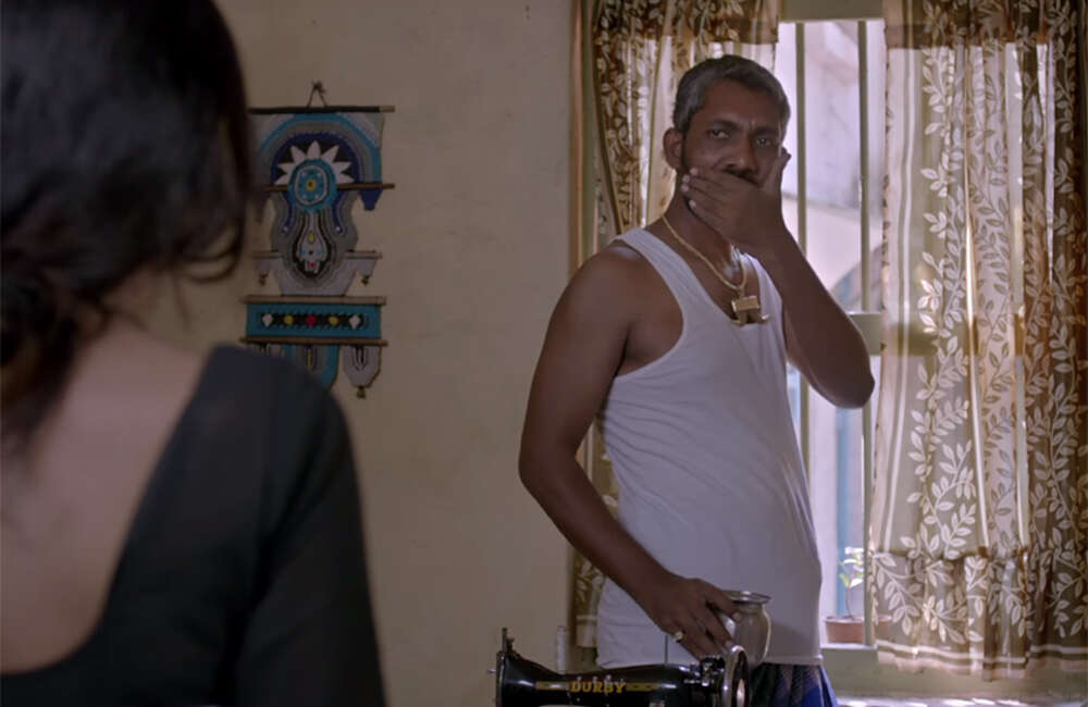 A still from The Silence
