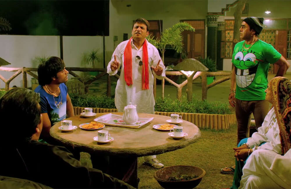 A still from Muavza: Zameen Ka Paisa