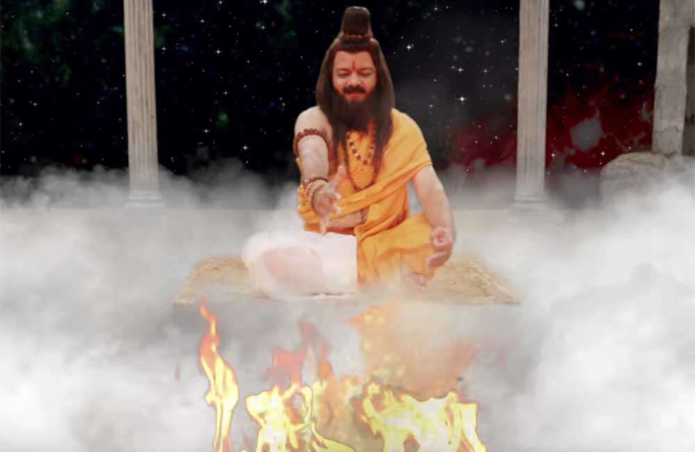 A still from Bhavishyachi Aishi Taishi : The Prediction
