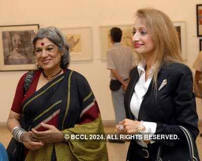 Priyasri's art exhibition