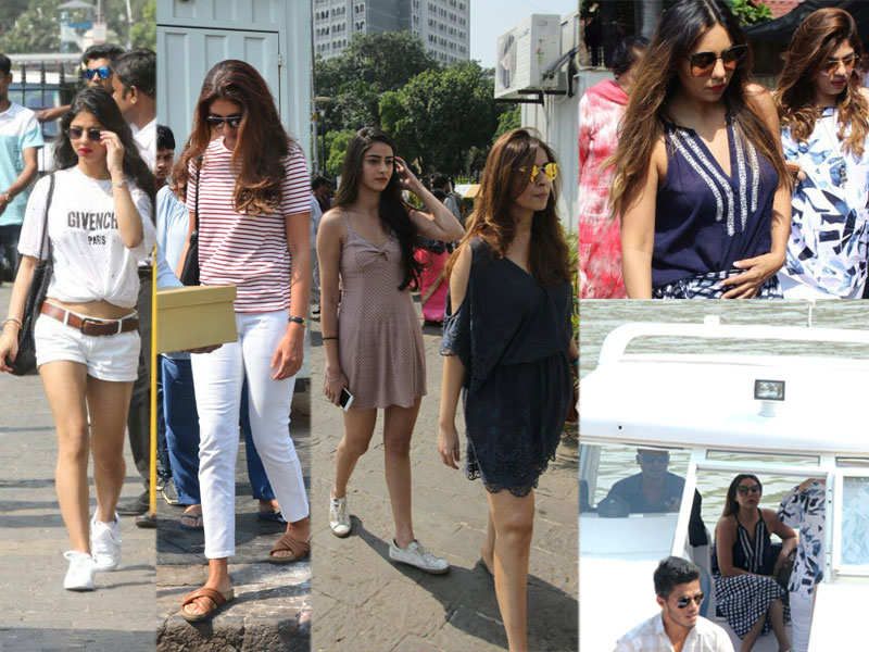 Shah Rukh Khan birthday bash: Gauri, Suhana and friends leave for Alibaug to kick off celebrations