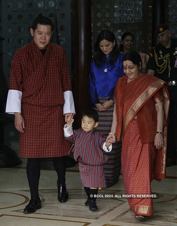 Bhutanese King meets Prezident Kovind