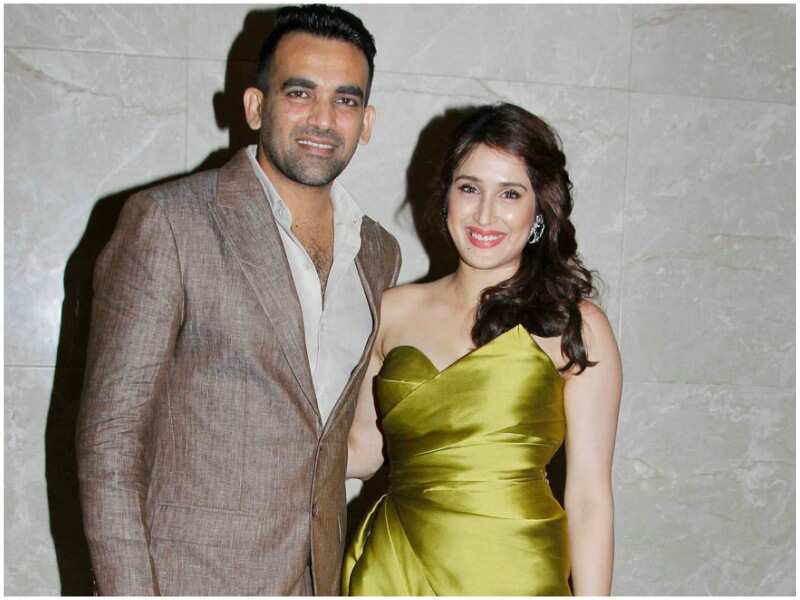 Pre and post wedding functions for Sagarika and Zaheer