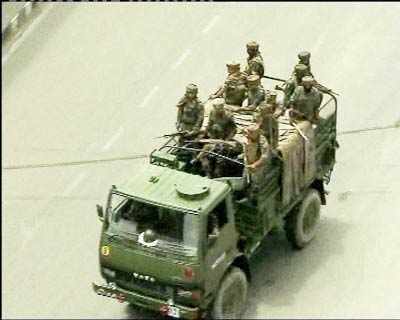 First Army march in Srinagar