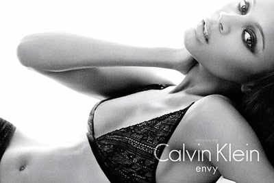 Celebs in sexy lingerie ads