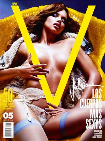 Hot babes on 'V' covers