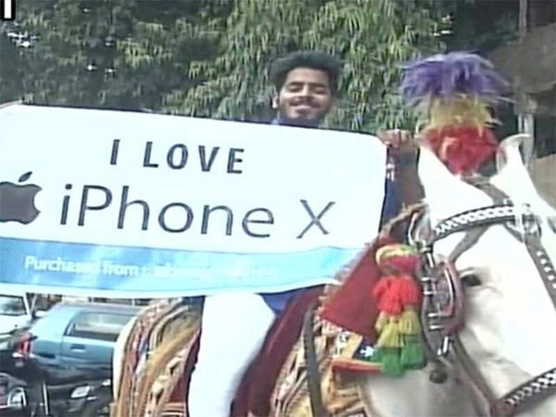 Apple iPhone X's 'baraat'