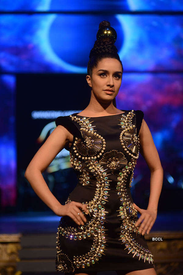 Shraddha Kapoor walks for Manish Arora