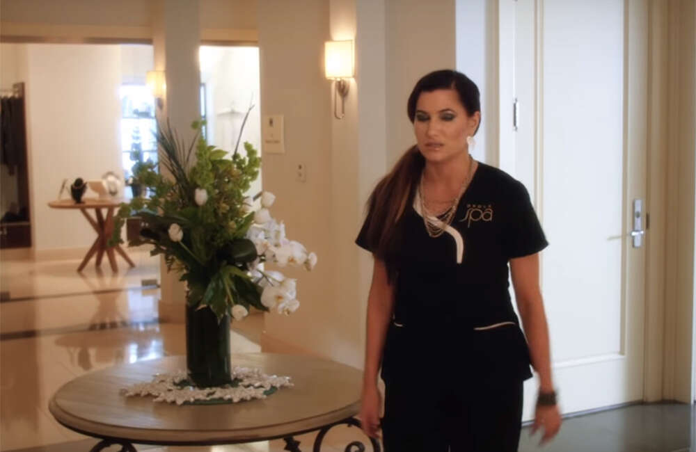 A still from A Bad Mom's Christmas