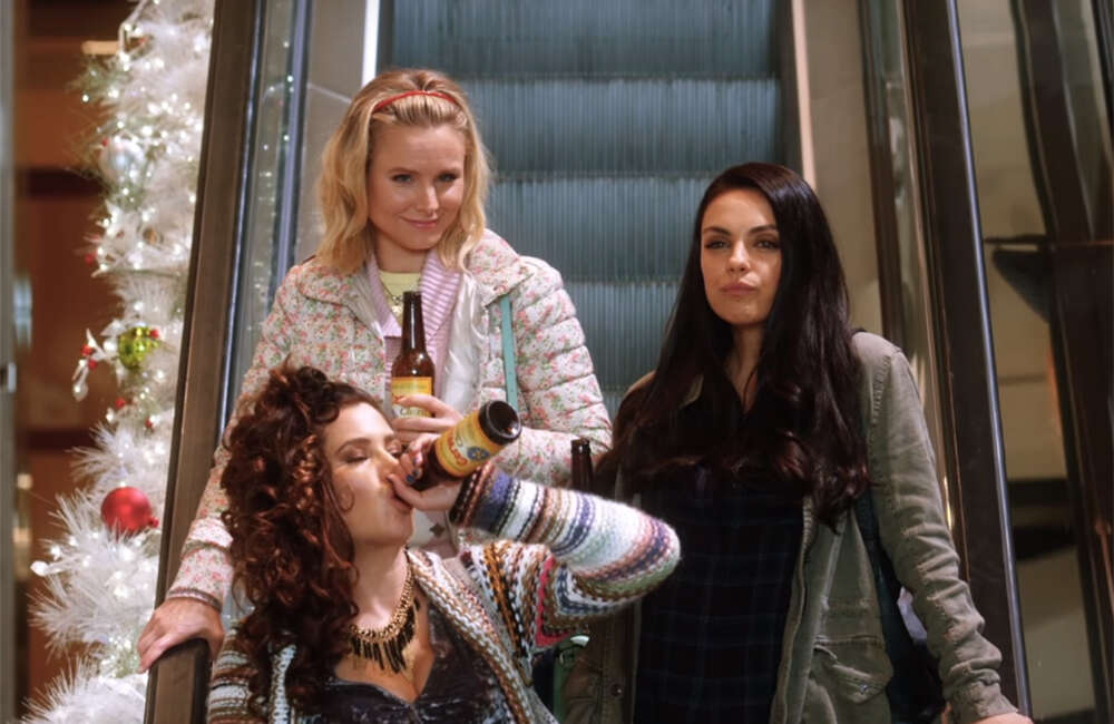 A still from A Bad Mom's Christmas