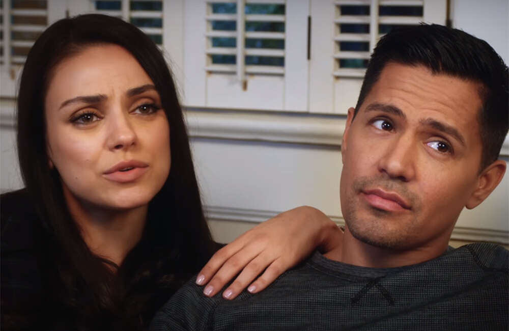 A still from A Bad Mom's Christmas