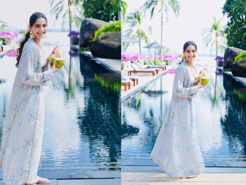 Pics: Sonam Kapoor lets her hair down in Phuket