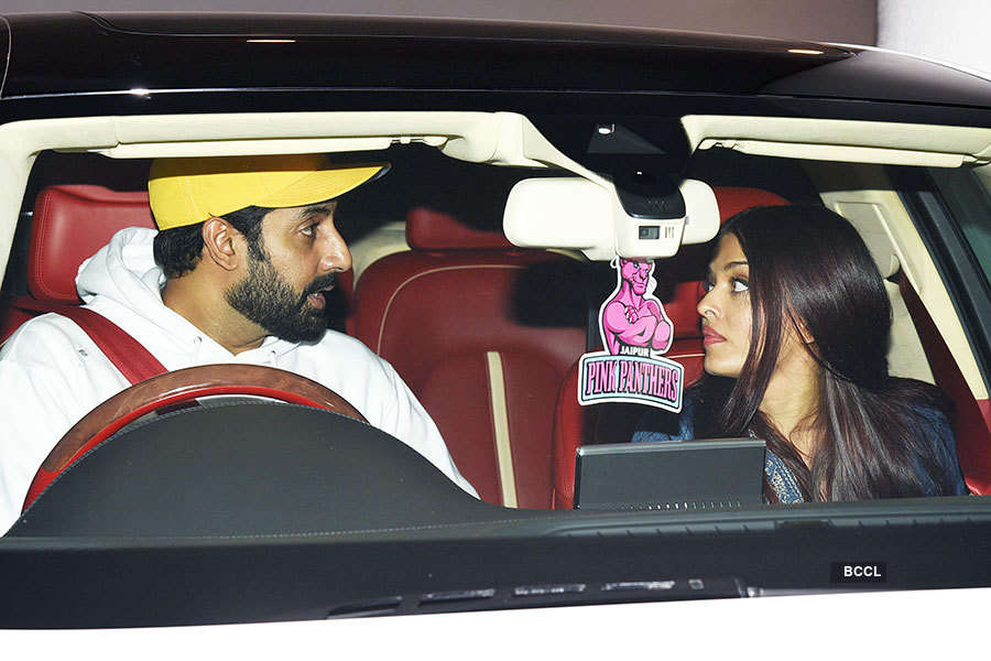 These latest pictures of Aishwarya Rai Bachchan with Abhishek spark pregnancy rumours