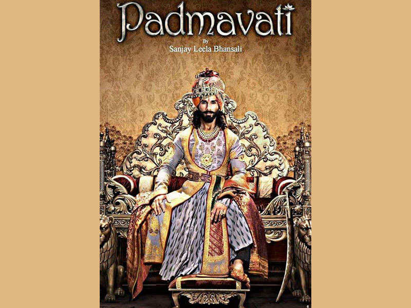 ‘Padmavati’ poster: Shahid Kapoor looks supremely royal