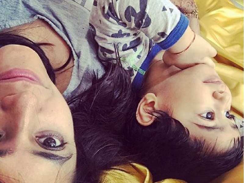 Pic: Tusshar Kapoor’s son Lakshya spends quality time with aunt Ekta Kapoor