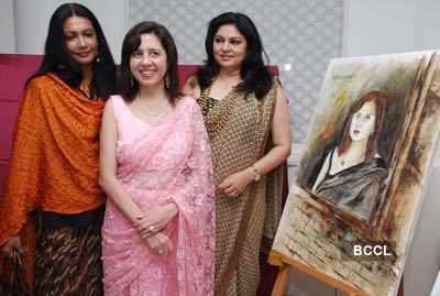 Anjana Kuthiala's art exhibition
