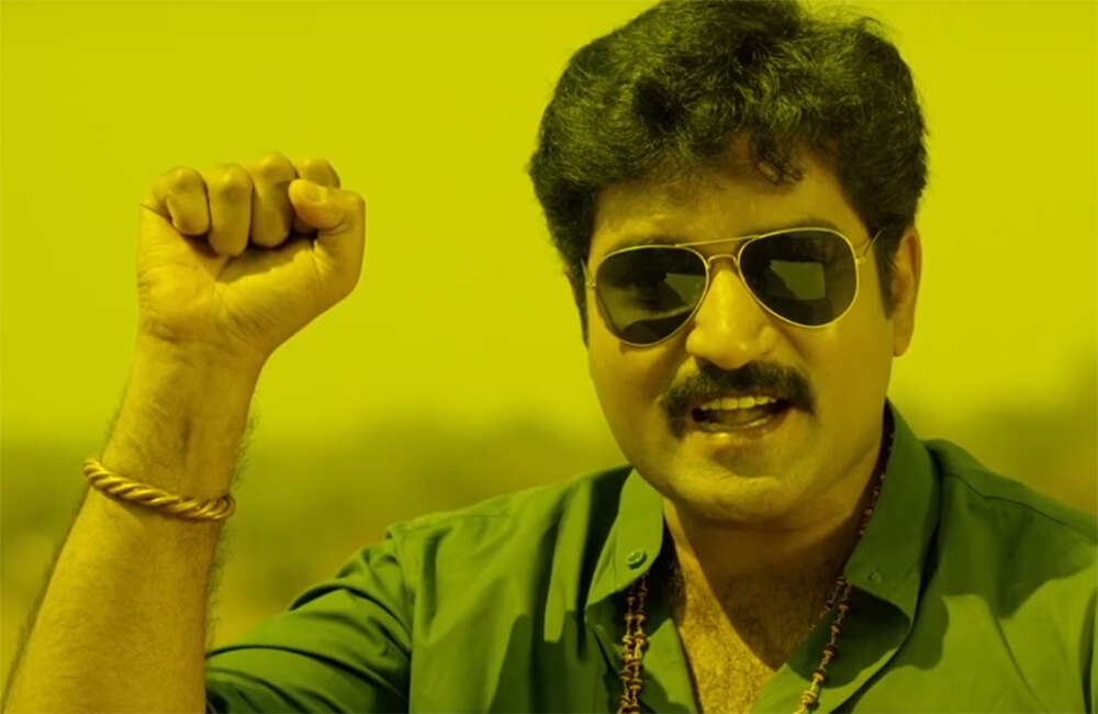 A still from Snehamera Jeevitham