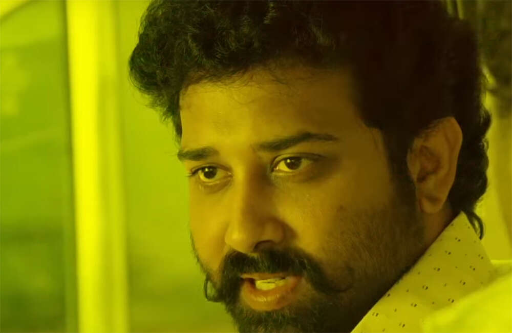 A still from Snehamera Jeevitham
