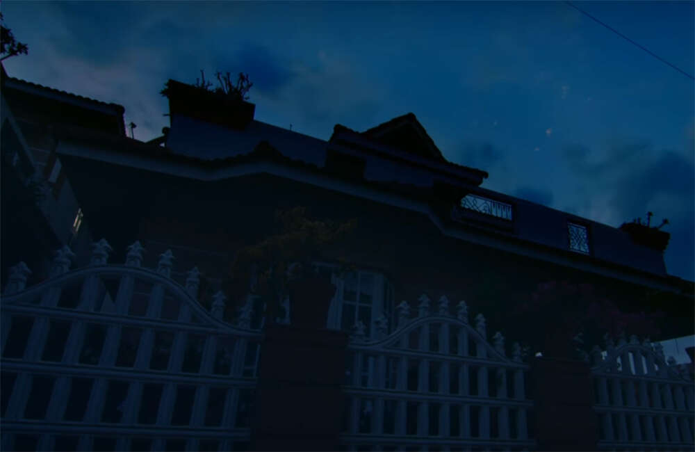 A still from 9 Hilton House
