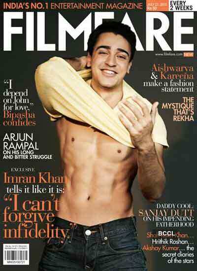 Imran Khan on Filmfare