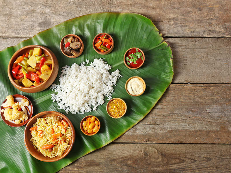 Cooking With Banana Leaf